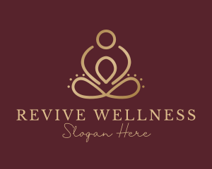 Luxury Wellness Massage logo design