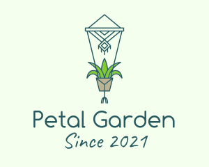 Hanging Plant Pot logo design