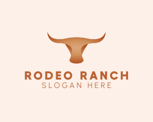 Brown Bull Rodeo logo design