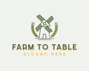 Wheat Agriculture Homestead logo