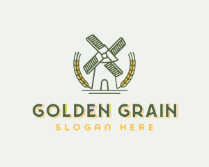 Wheat Agriculture Homestead logo design