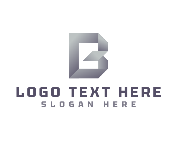 Fold logo example 3