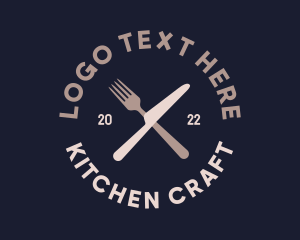 Fork Knife Utensil logo