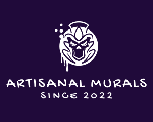 Skull Mural Paint logo