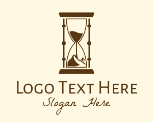 Hourglass Hiking Time  Logo