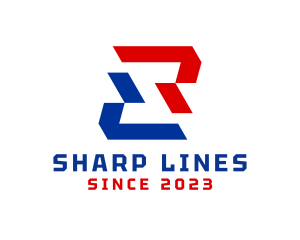 Sharp Letter S logo design