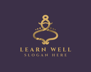 Royal Wellness Spa logo design