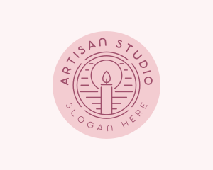 Candlelight Candle Maker logo design