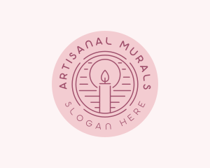 Candlelight Candle Maker logo design