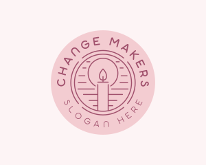 Candlelight Candle Maker logo design