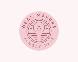 Candlelight Candle Maker logo design