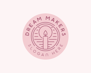 Candlelight Candle Maker logo design