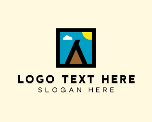 Outdoor Camping Teepee Tent logo