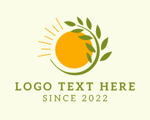 Eco Friendly Farm Plant  logo