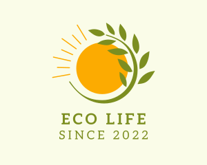 Eco Friendly Farm Plant  logo design