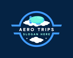 Zeppelin Airship Cargo logo design