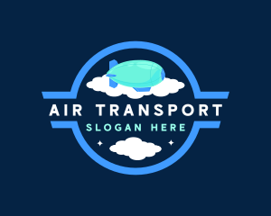 Zeppelin Airship Cargo logo design