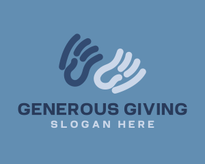 Helping Hands Charity logo design