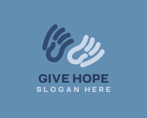 Helping Hands Charity logo design