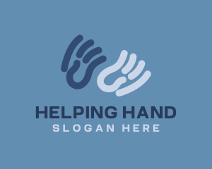 Helping Hands Charity logo design