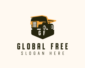 Construction Truck Vehicle logo design