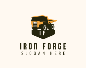 Construction Truck Vehicle logo design