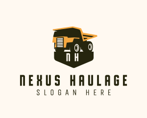 Construction Truck Vehicle logo design