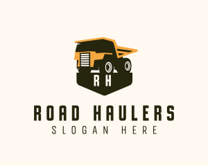 Construction Truck Vehicle logo design