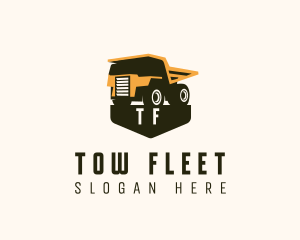 Construction Truck Vehicle logo design