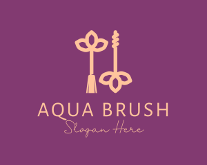 Key Beauty Brushes logo design