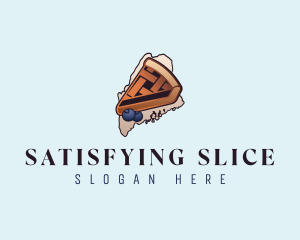 Maine Blueberry Pie logo