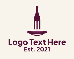 Wine Restaurant Fork  logo