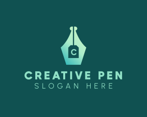 Publishing Pen Nib  logo design