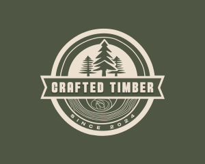 Lumberjack Handicraft Woodwork logo design