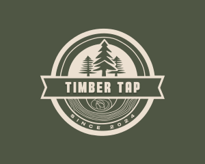 Lumberjack Handicraft Woodwork logo design