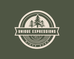 Lumberjack Handicraft Woodwork logo design