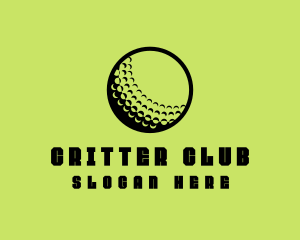 Golf Ball Sport logo design