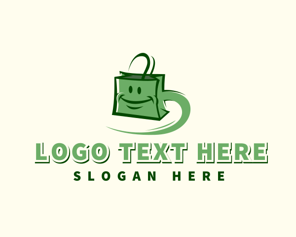 Shopping Bag logo example 1