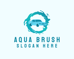 Auto Car Wash Business logo design