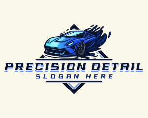 Car Detailing Splash logo design