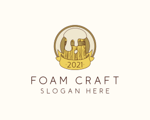 Craft Beer Pub Banner logo design