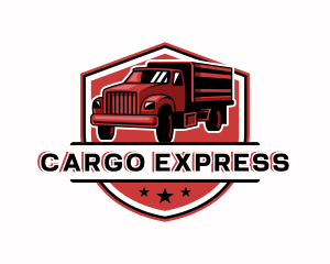 Truck Freight Logistics logo design