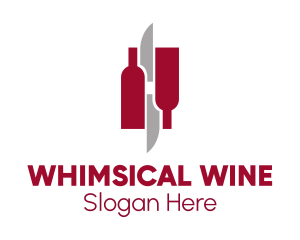 Fine Dining Wine Restaurant  logo design