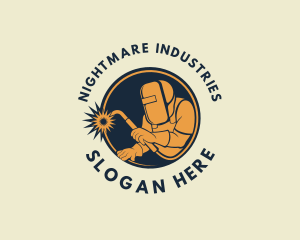 Industrial Metal Welder logo design