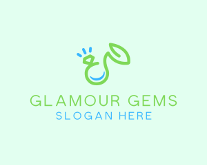 Minty Diamond Ring logo design