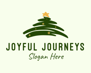 Holiday Christmas Tree logo