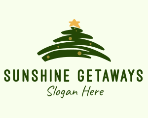 Holiday Christmas Tree logo