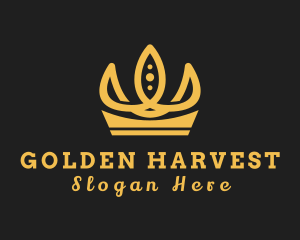 Golden Crown Boutique logo design