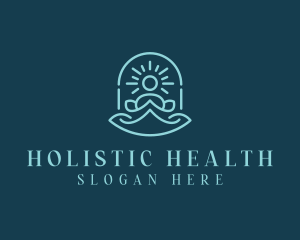 Holistic Chakra Yoga logo design