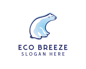 Cute Polar Bear logo